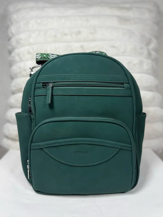 Sytrah Women’s Green Mini Backpack - Sleek Everyday Backpack - Picture 8 of 16